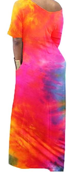 Tru Colorful Maxi Dress