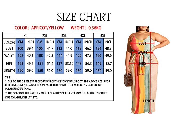 Plus Size Women's Casual Maxi Dresses Sleeveless Loose Maxi Dresses