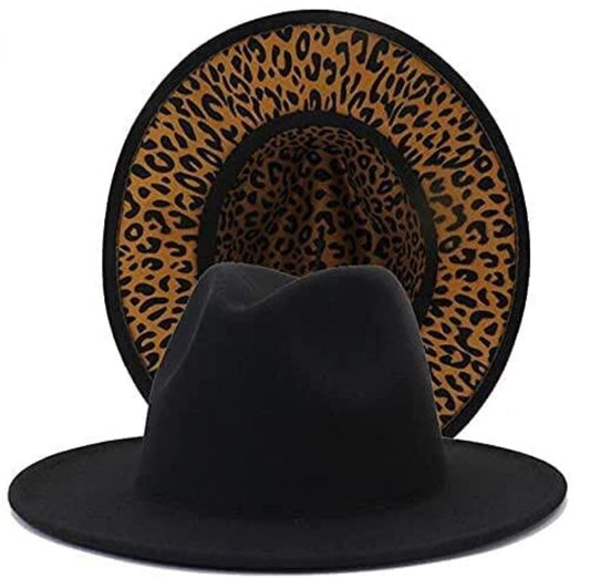 Leopard Fedora-Hat