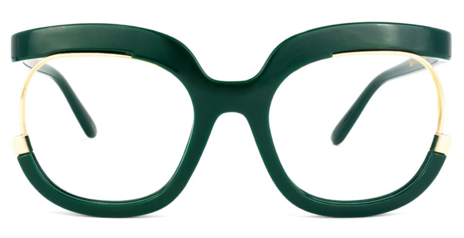Za'Hira Retro Square Optical Glasses Frames