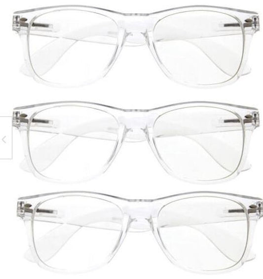 Transparent Clear (IT) Frame Glasses