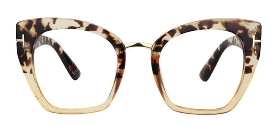 Za'hira Glam Tortoise Glasses