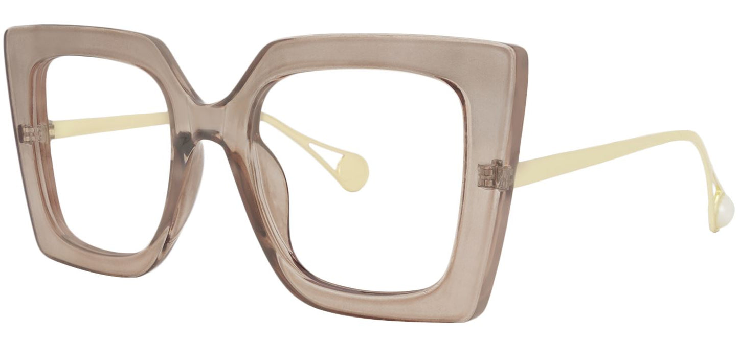 Za'hira Chic Square Glasses