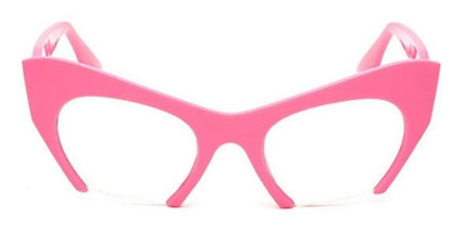 Za'hira  Half Frame Cateye Eyeglasses
