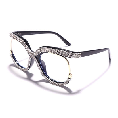 Za'hira Macha Glasses Retro Square Frames Clear Lens Eyeglasses Spectacle Frame