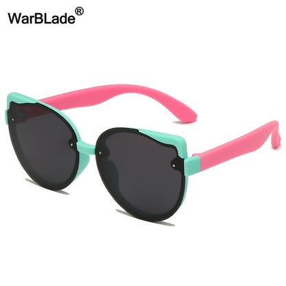 Fashion Kids Polarized Sunglasses Silicone Flexible Boys/Girls Eyewear UV400