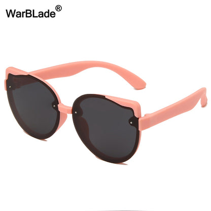 Fashion Kids Polarized Sunglasses Silicone Flexible Boys/Girls Eyewear UV400