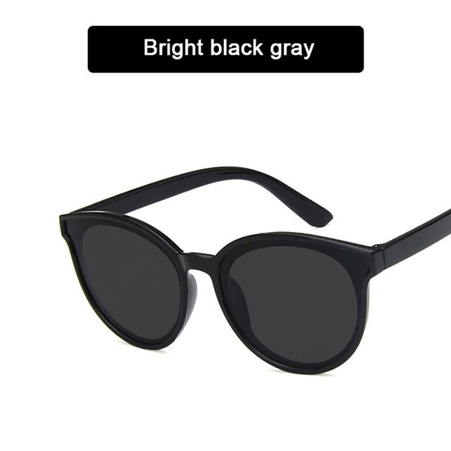 New Cat Eye Sunglasses Kids Children Brand Designer Round Sun Glasses For Girls Boys Eyewear UV400 oculos de sol