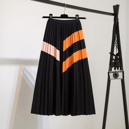 Pleated Skirt Women