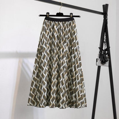 Pleated Skirt Women