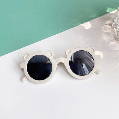 Girl Cute Leopard Double Color Sunglasses UV400 Protection