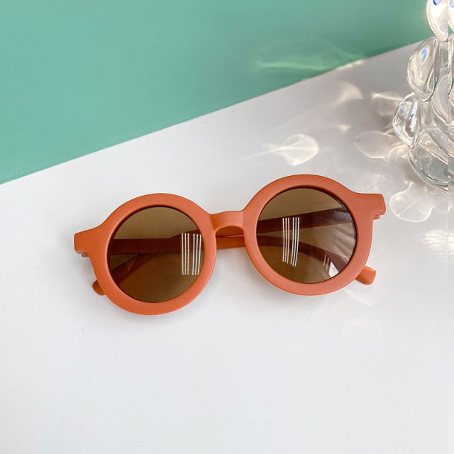 Girl Cute Leopard Double Color Sunglasses UV400 Protection