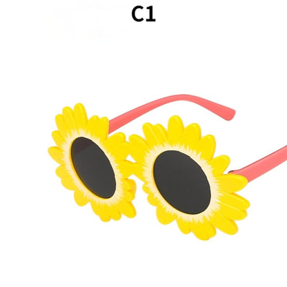 Daisy Round Frame Sunflower Shades