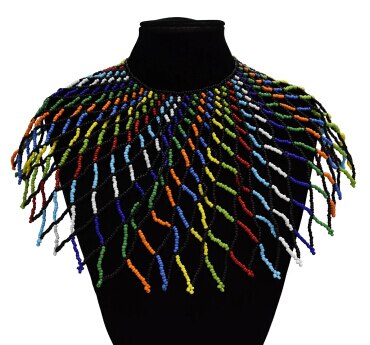 Ethnic Boho Multilayer Exaggeration Bib Necklaces Wide Choker Necklaces & Pendants Women Statement Maxi Party African Jewelry