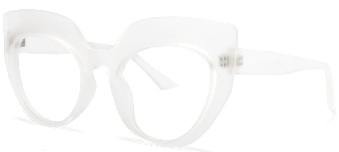 Za'hira Large Cat-Eye Glasses