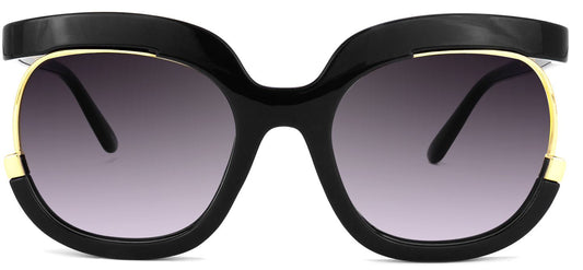 Za'hira Edita Round Sunglasses