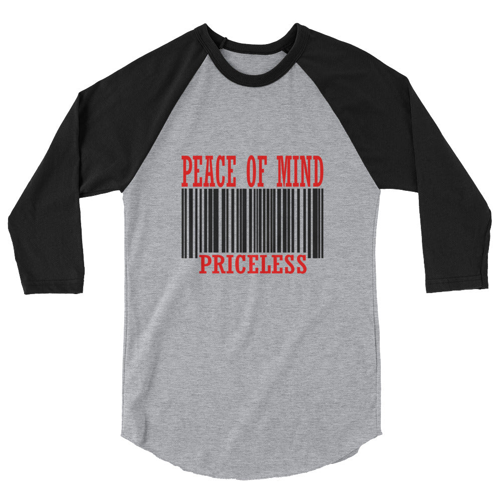 PEACE OF MIND 3/4 sleeve raglan shirt