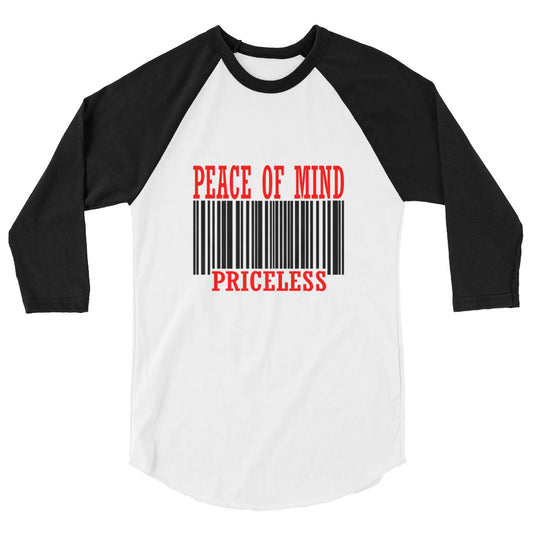 PEACE OF MIND 3/4 sleeve raglan shirt