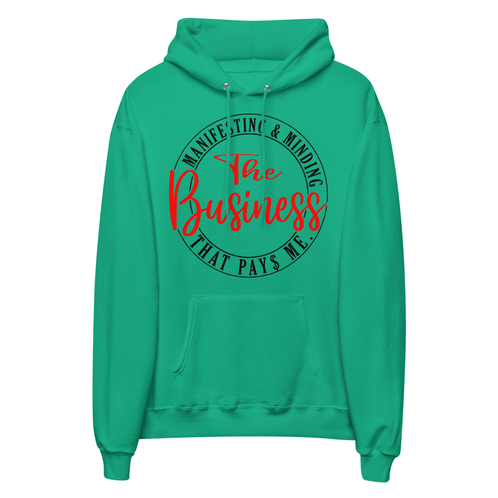 The Business Unisex fleece hoodie