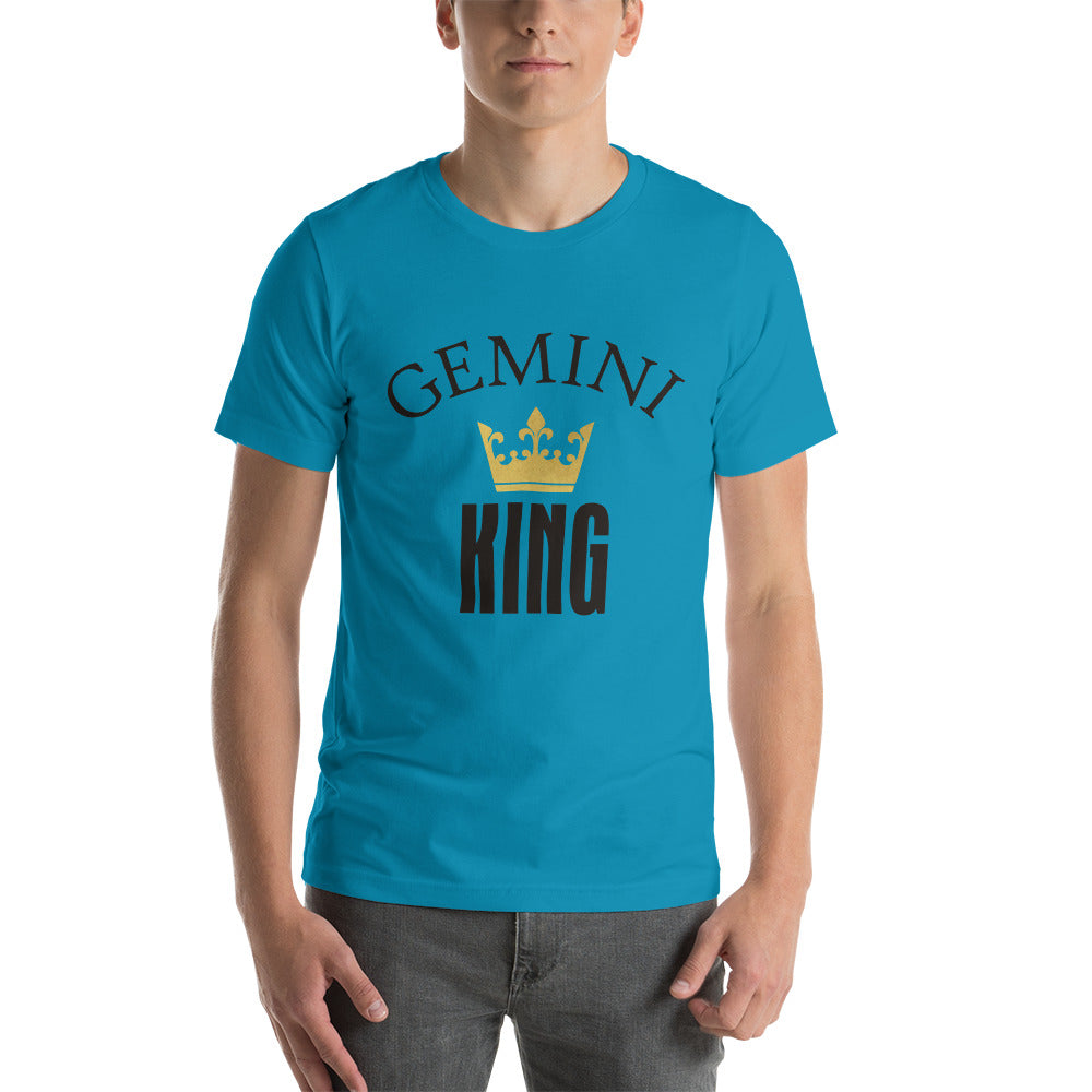 GEMINI KING Short-Sleeve Unisex T-Shirt