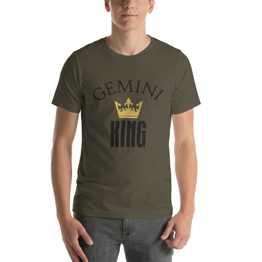 GEMINI KING Short-Sleeve Unisex T-Shirt