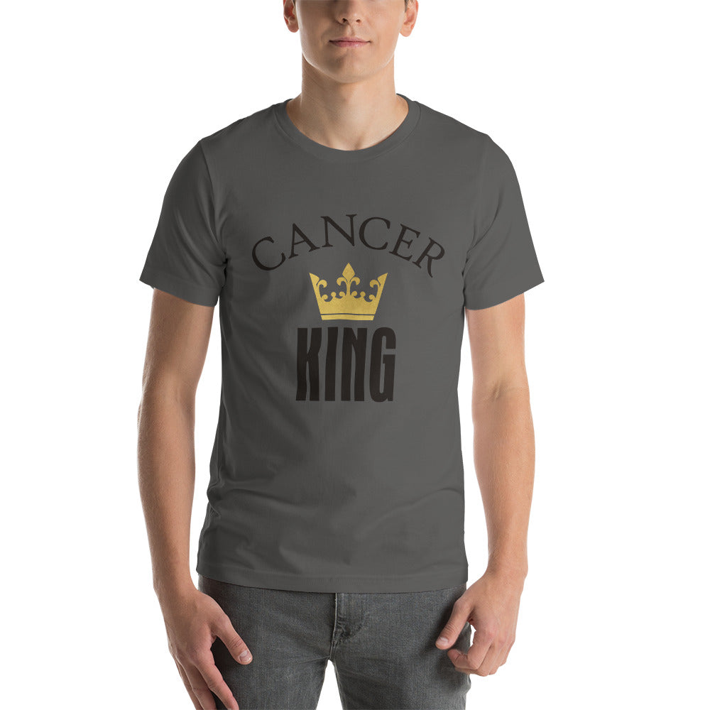 CANCER KING Short-Sleeve Unisex T-Shirt