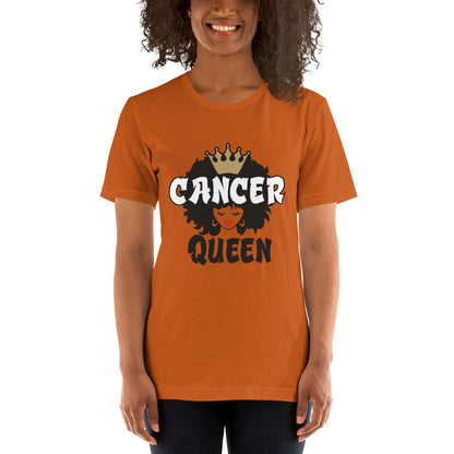 CANCER QUEEN Short-Sleeve Unisex T-Shirt