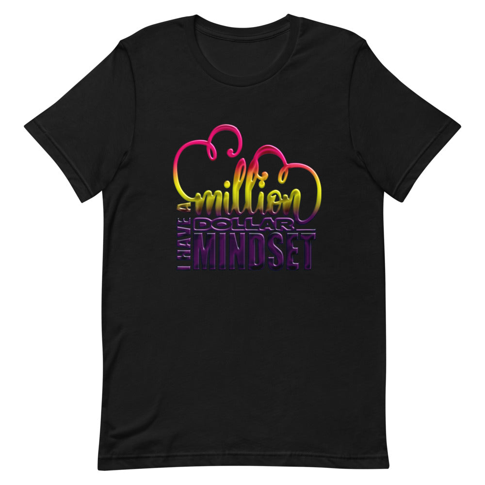 Million Dollar Mindset Short-Sleeve Unisex T-Shirt