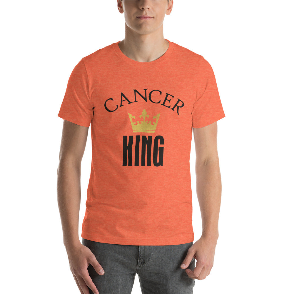 CANCER KING Short-Sleeve Unisex T-Shirt