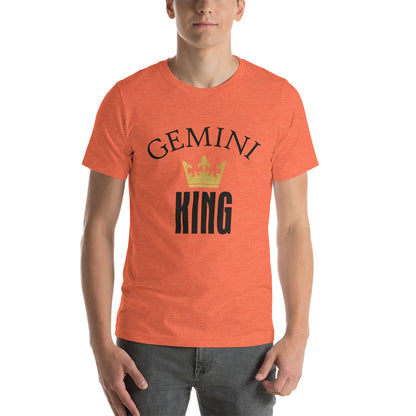GEMINI KING Short-Sleeve Unisex T-Shirt