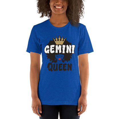 GEMINI QUEEN Short-Sleeve Unisex T-Shirt