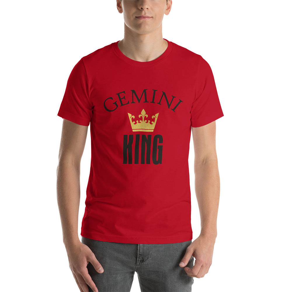 GEMINI KING Short-Sleeve Unisex T-Shirt