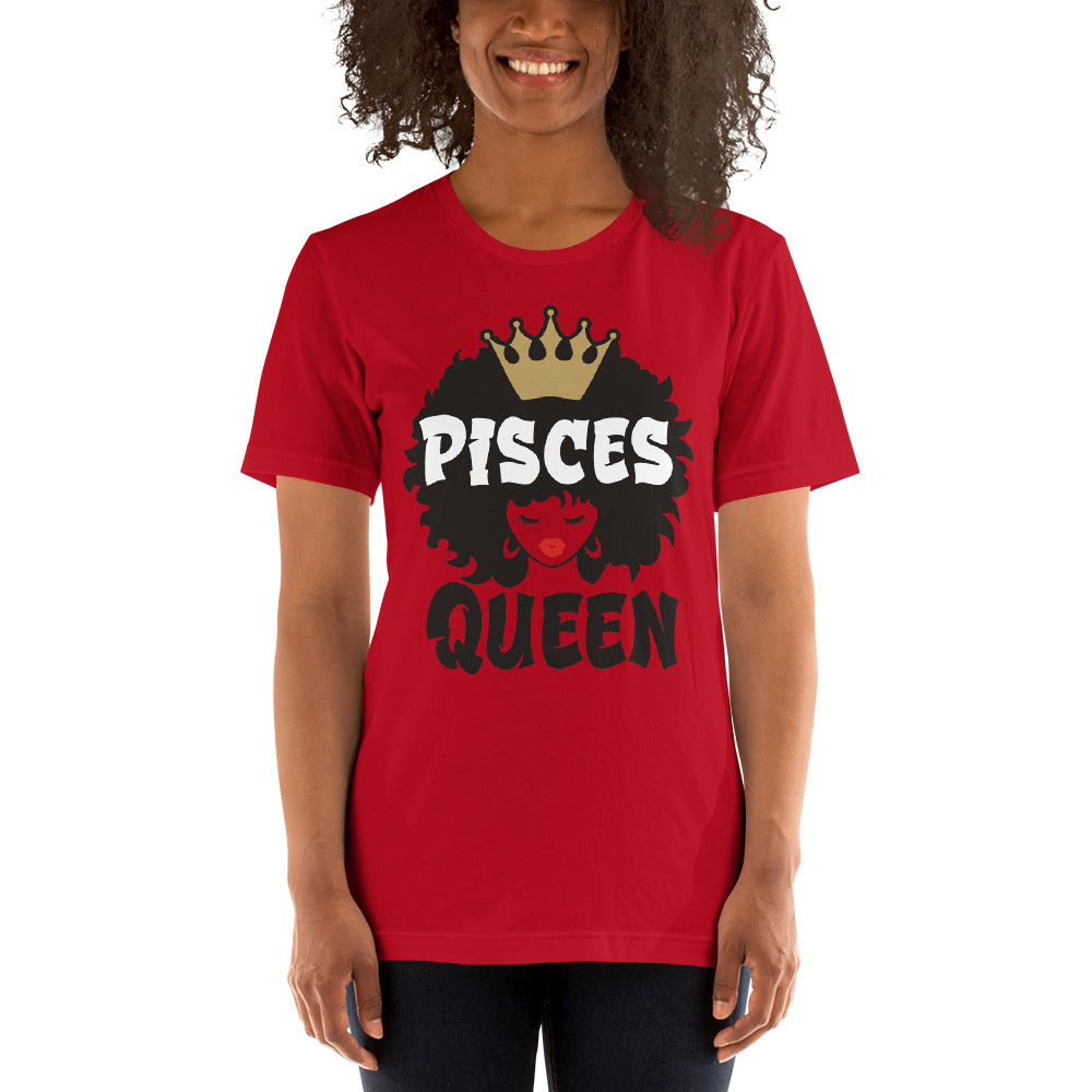 PISCES QUEEN Short-Sleeve Unisex T-Shirt