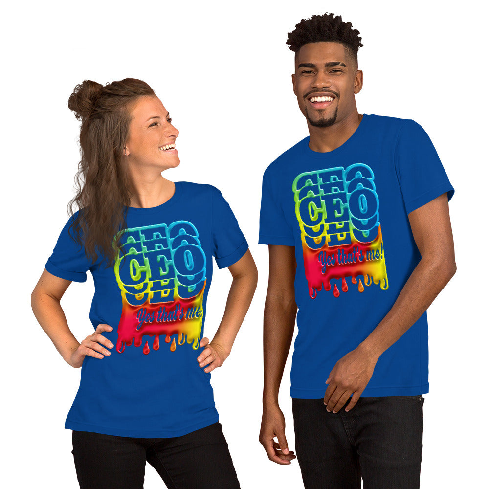 CEO YES THAT'S ME SHORT-SLEEVE UNISEX T-SHIRT