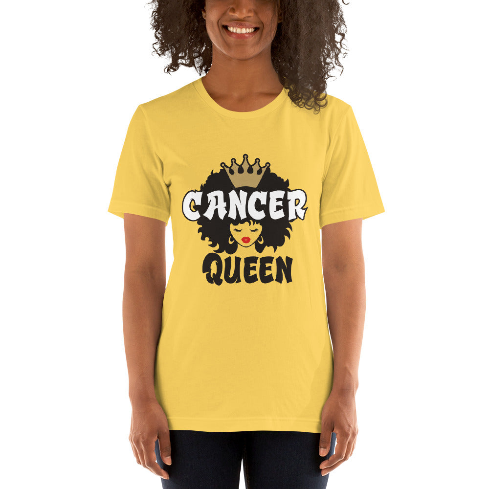 CANCER QUEEN Short-Sleeve Unisex T-Shirt