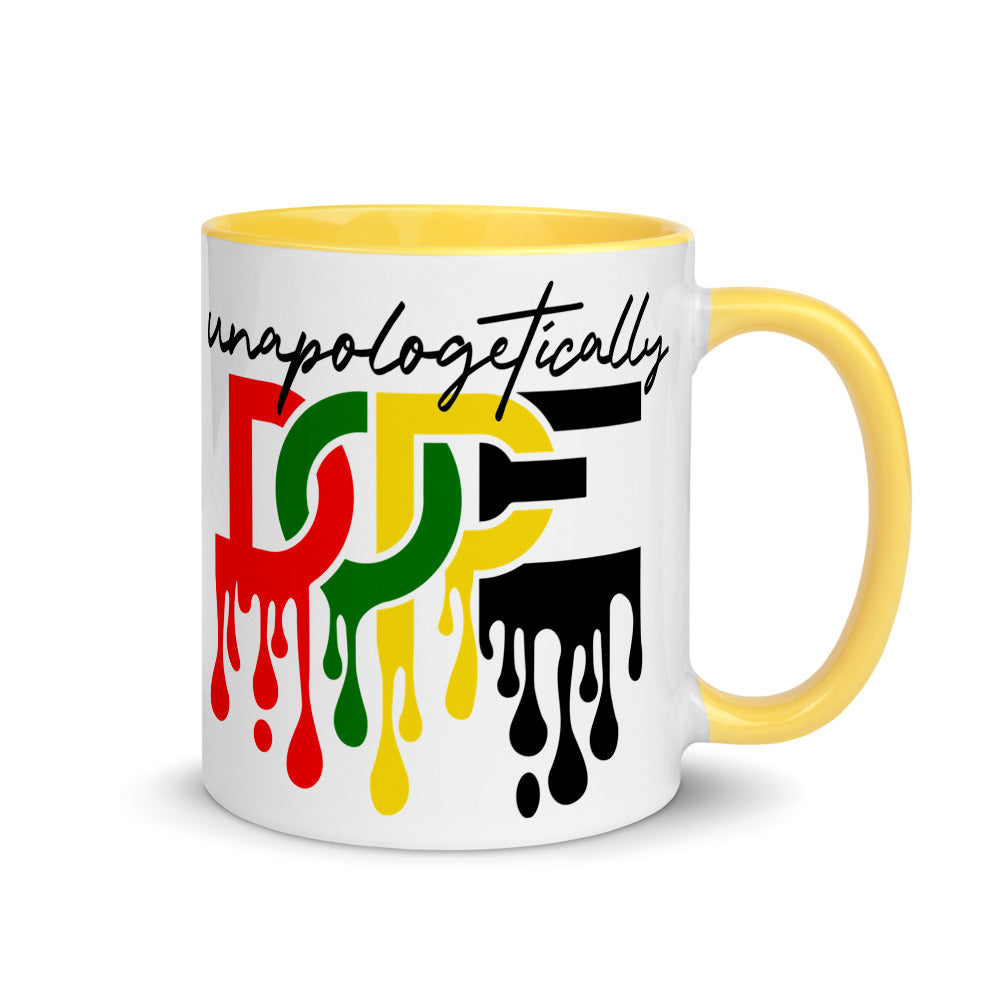 Unapologetically Dope Mug with Color Inside