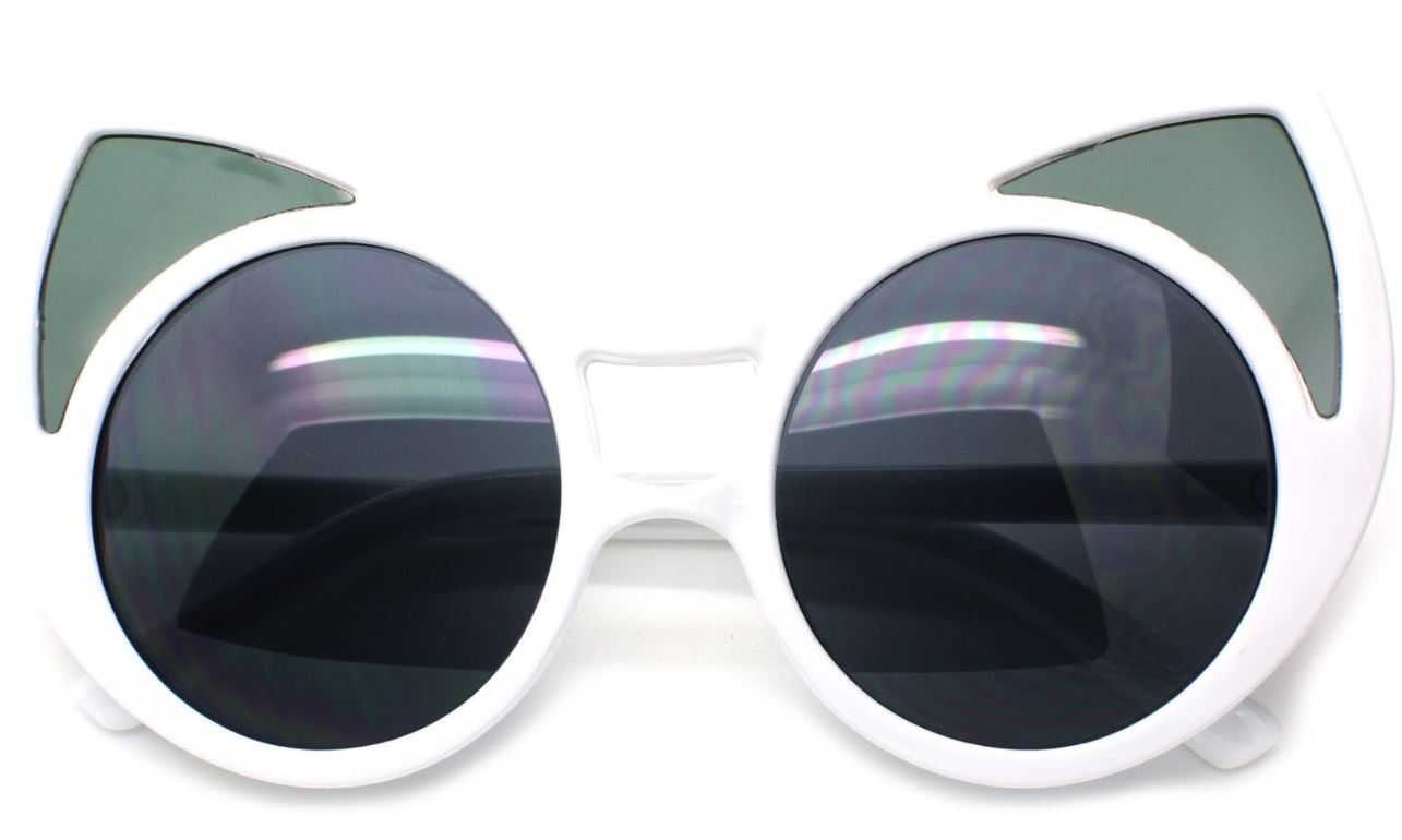 Za'hira Retro Oversized  Cat Eye Fashion Sunglasses