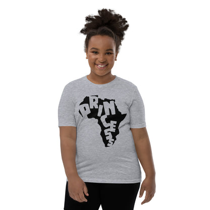 African Princess Youth Short Sleeve T-Shirt