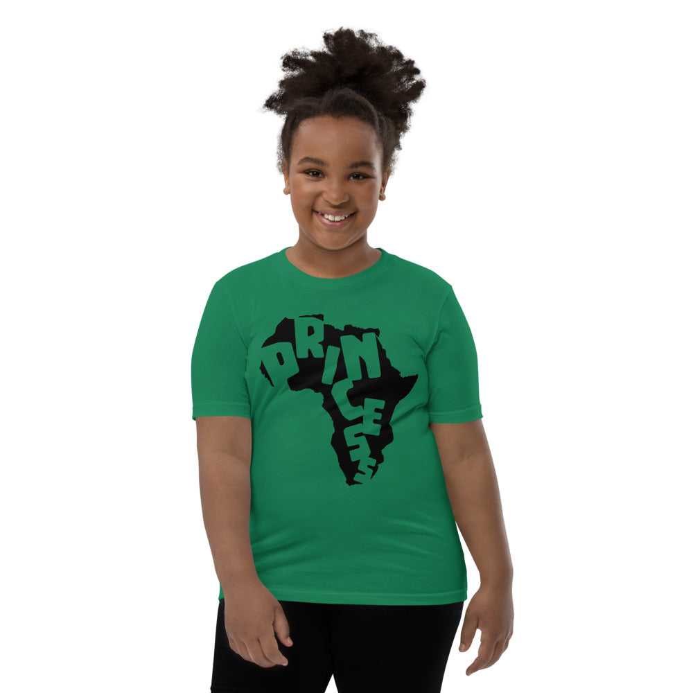 African Princess Youth Short Sleeve T-Shirt